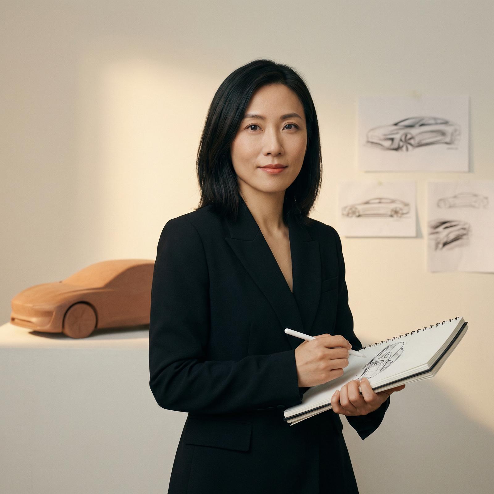 里番网汽车设计总监李雨桐