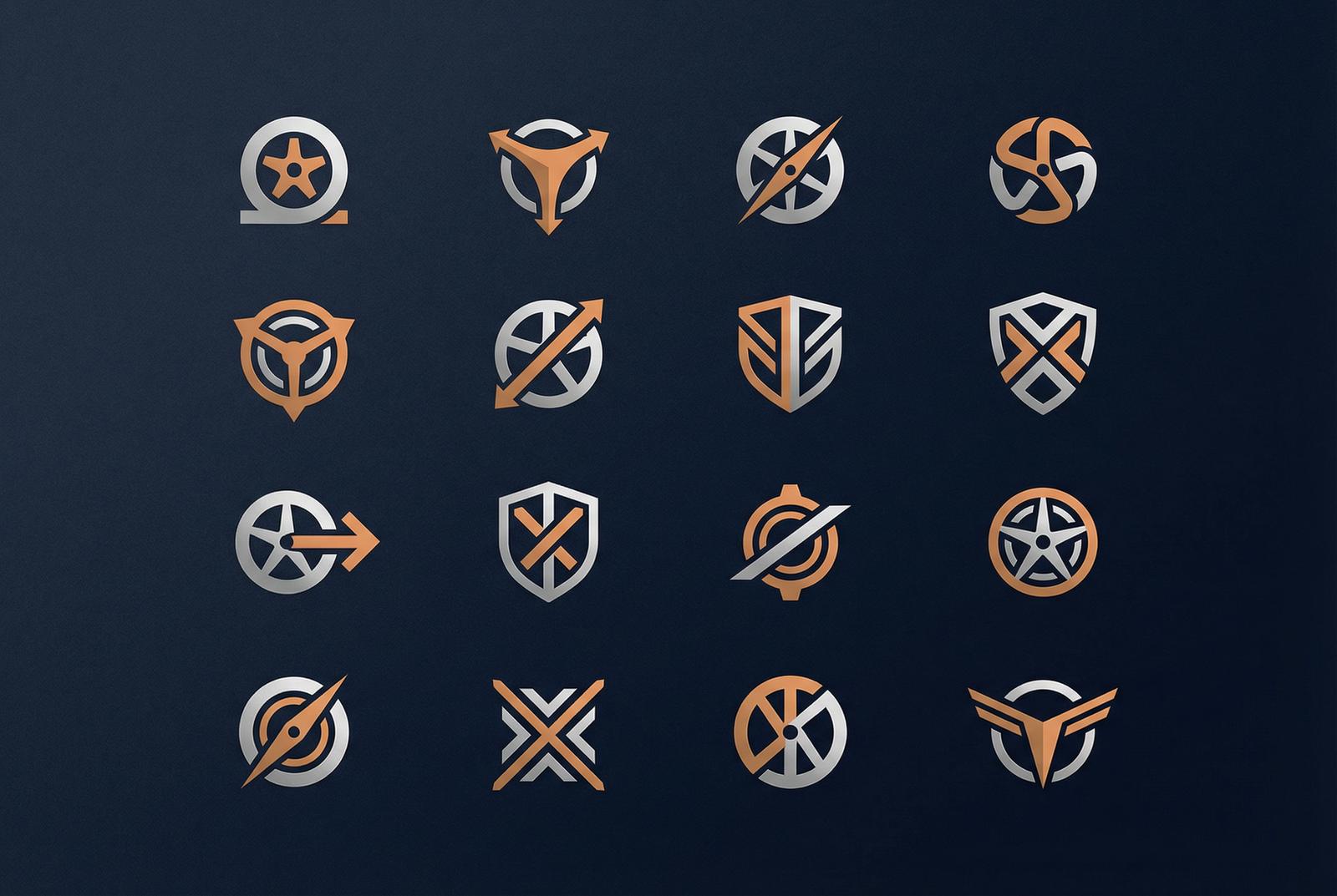 里番网合作改装品牌Logo墙