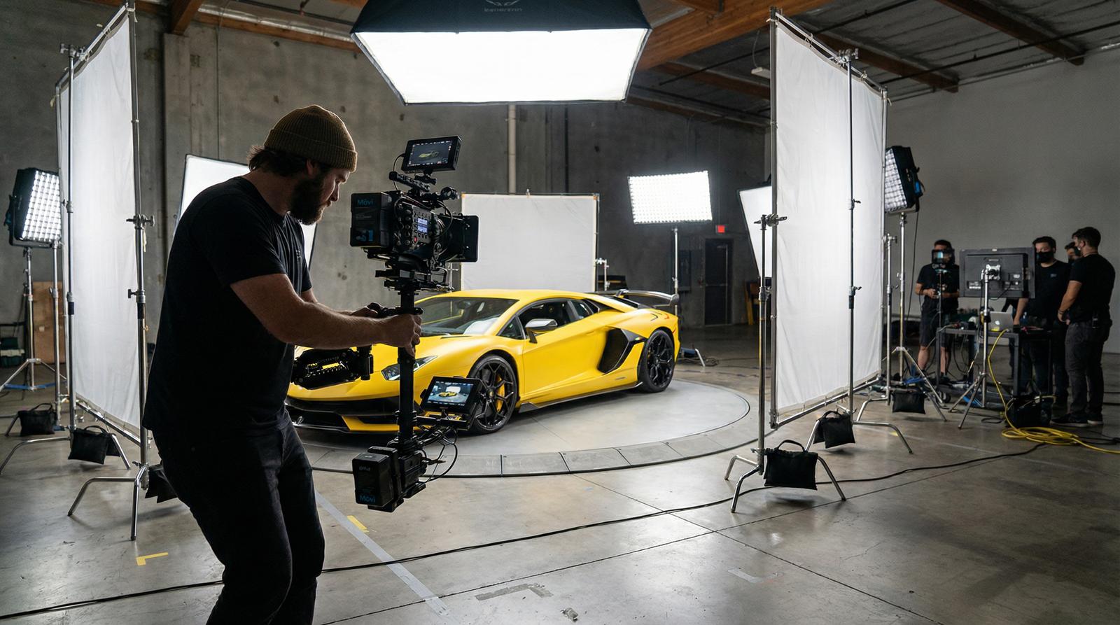 里番网视频制作-汽车视频拍摄幕后